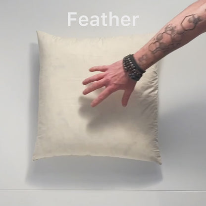 Feather And Down Filled Cushion Insert Pad