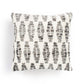 Handwoven Geometric Diamond Cotton Cushion Cover - Biggs & Hill - Cushion Covers - 18 inch - 45cm - black